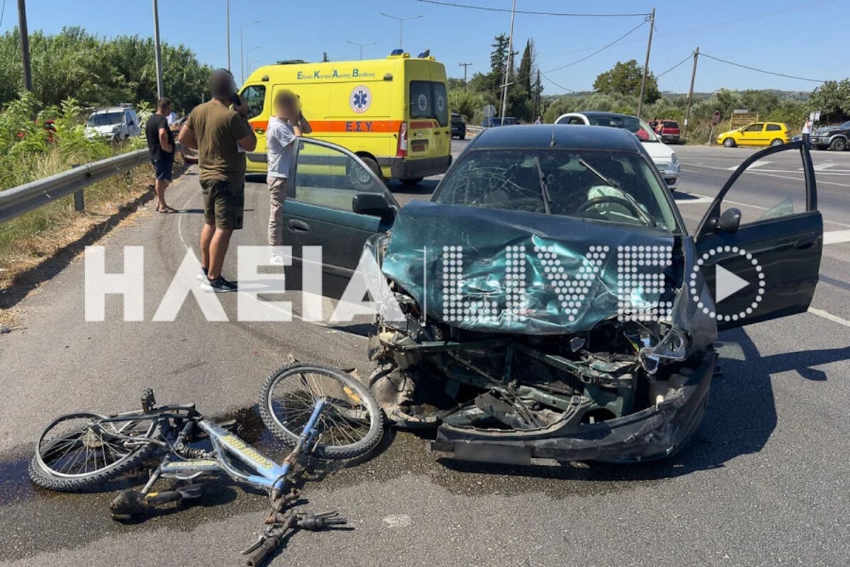 Τραγωδία στον Πύργο: 17χρονος επιβάτης αυτοκινήτου νεκρός στη σφοδρή καραμπόλα – 4 τραυματίες