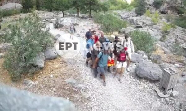Συναγερμός στο φαράγγι της Σαμαριάς: Μοναχός έχασε τις αισθήσεις του κατά τη διάσχισή του