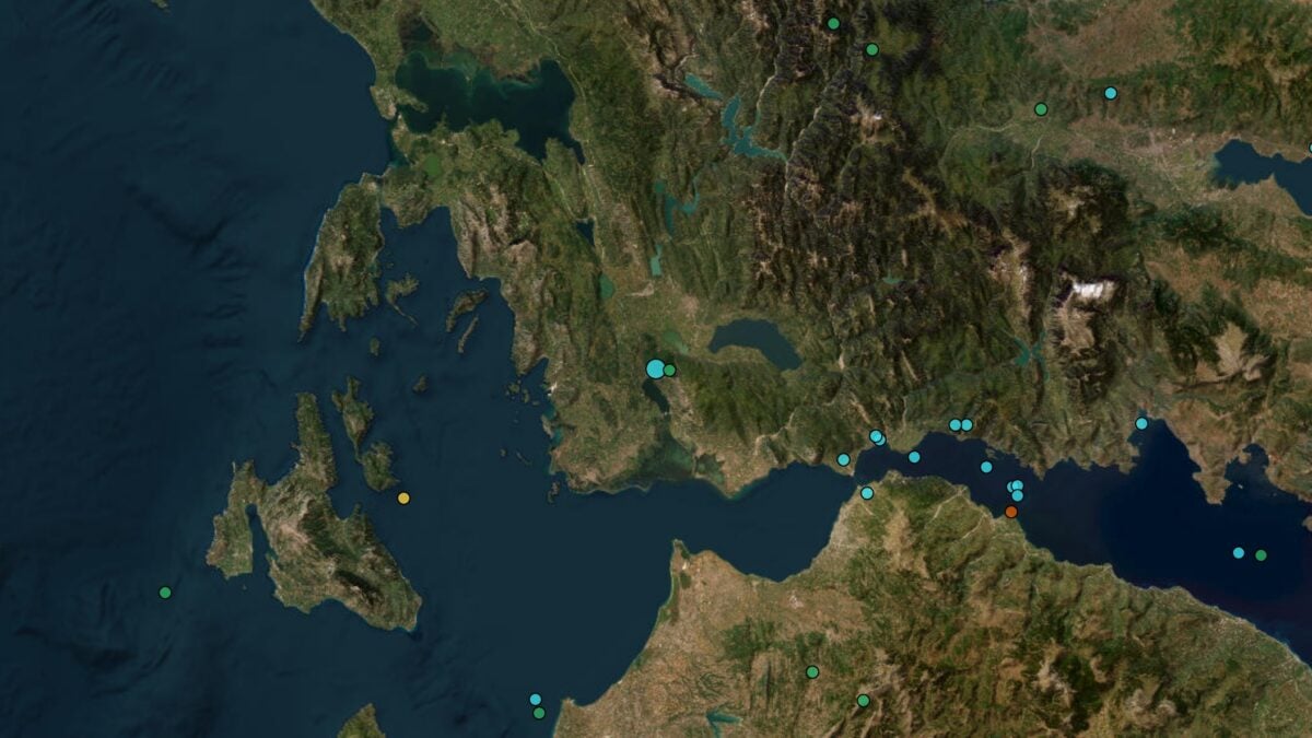 Σεισμός 3,7 Ρίχτερ στο Αιτωλικό 1 Σεισμός 3,7 Ρίχτερ στο Αιτωλικό