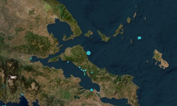 Σεισμός στην Εύβοια μεγέθους 4,2 Ρίχτερ: Αισθητός σε διάφορες περιοχές της Αττικής