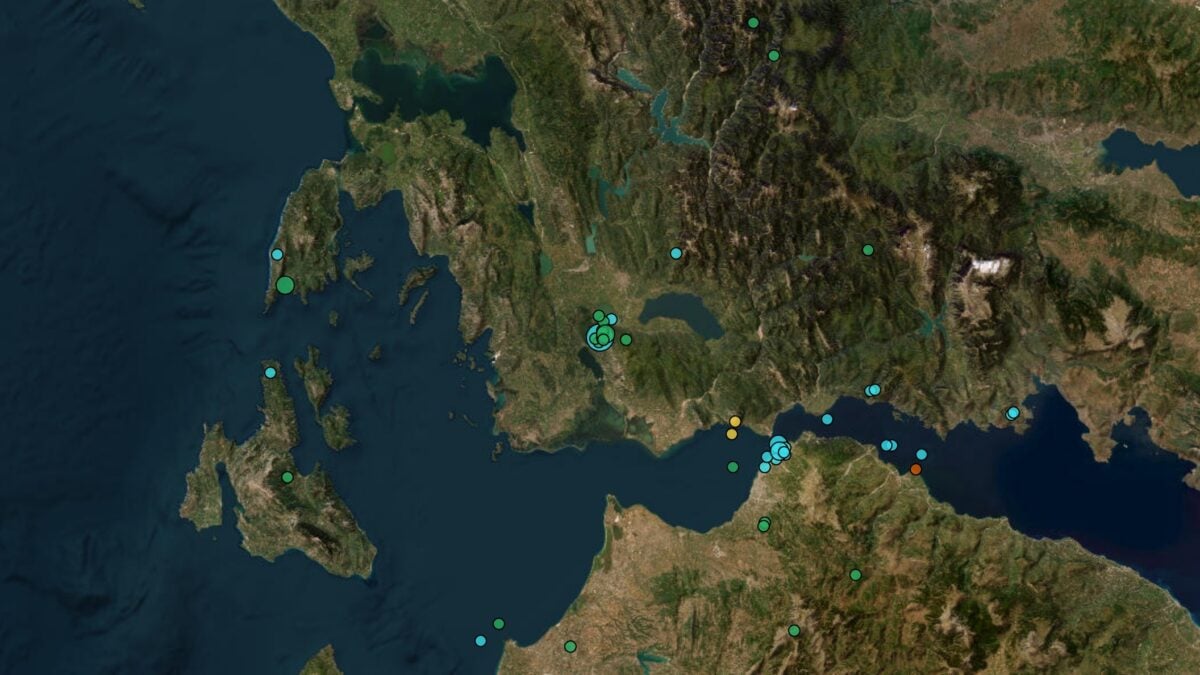 Σεισμός στο Αιτωλικό μεγέθους 4,4 Ρίχτερ 1 Σεισμός στο Αιτωλικό μεγέθους 4,4 Ρίχτερ
