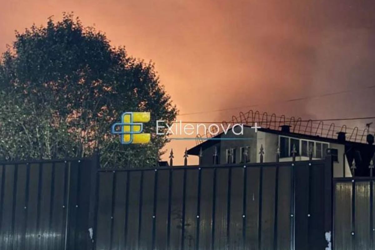 Ρωσία: Πυρκαγιά σε εγκατάσταση πετρελαίου στο Σότσι μετά από επίθεση ουκρανικών drones