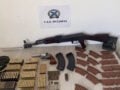 Ηράκλειο: 60χρονος είχε οπλοστάσιο στα Βορίζια – Κατασχέθηκαν καλάσνικοφ, περίστροφο και 869 φυσίγγια
