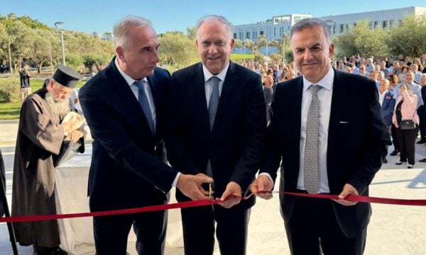 Θεοδωρικάκος: Εγκαινίασε τον Κόμβο Καινοτομίας και Προχωρημένης Εκπαίδευσης του Ιδρύματος Τεχνολογία και Ενέργειας στην Κρήτη