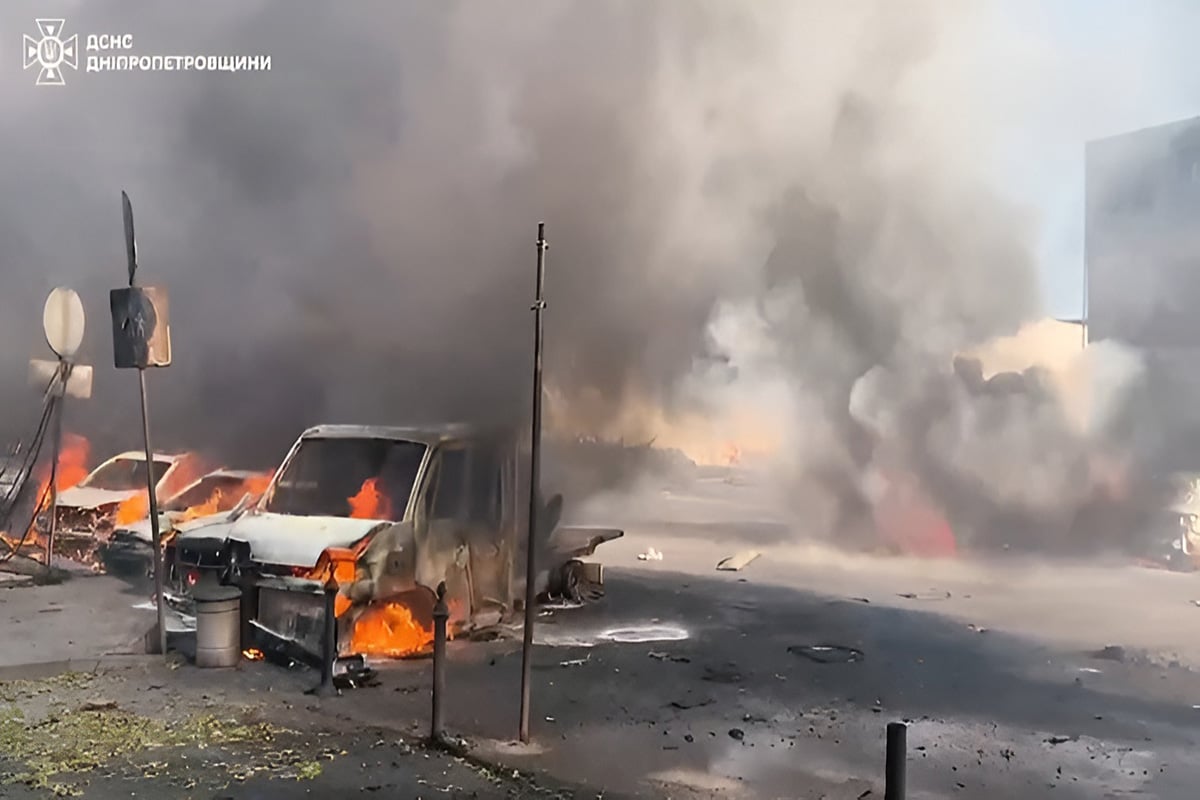 Ουκρανία: 5 νεκροί και 67 τραυματίες από ρωσική επίθεση σε εμπορικό κέντρο στο Πάβλογκραντ