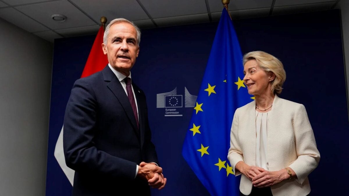 Καναδάς: Από τις απειλές Τραμπ σε «συνδεδεμένο μέλος» της Ε.Ε. – Η πρόταση της Φον ντερ Λάιεν προκάλεσε αμηχανία και εκνευρισμό 2 Καναδάς: Από τις απειλές Τραμπ σε «συνδεδεμένο μέλος» της Ε.Ε. – Η πρόταση της Φον ντερ Λάιεν προκάλεσε αμηχανία και εκνευρισμό