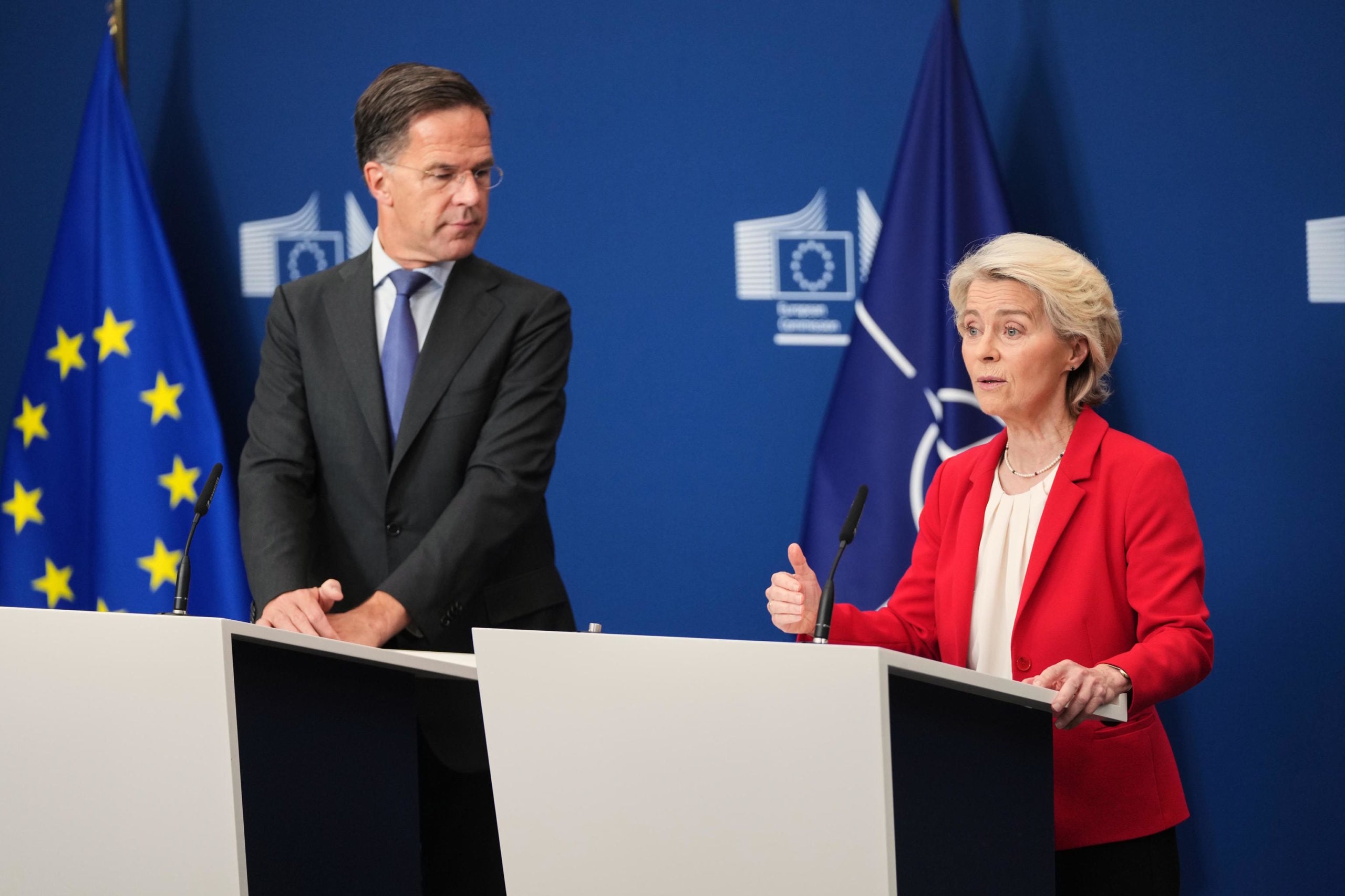 ΕΕ-ΝΑΤΟ: Έκτακτη συνάντηση Φον ντερ Λάιεν-Ρούτε για τις ρωσικές υβριδικές απειλές και νέες κυρώσεις