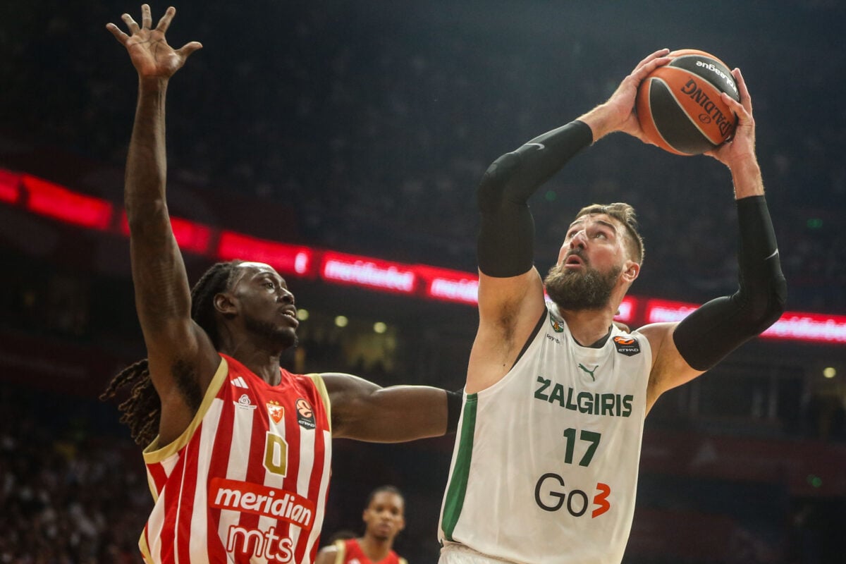 Euroleague: Η Ζαλγκίρις νίκησε τον Ερυθρό Αστέρα στο Βελιγράδι με Βαλαντσιούνας – Ανατροπή της Μπαρτσελόνα