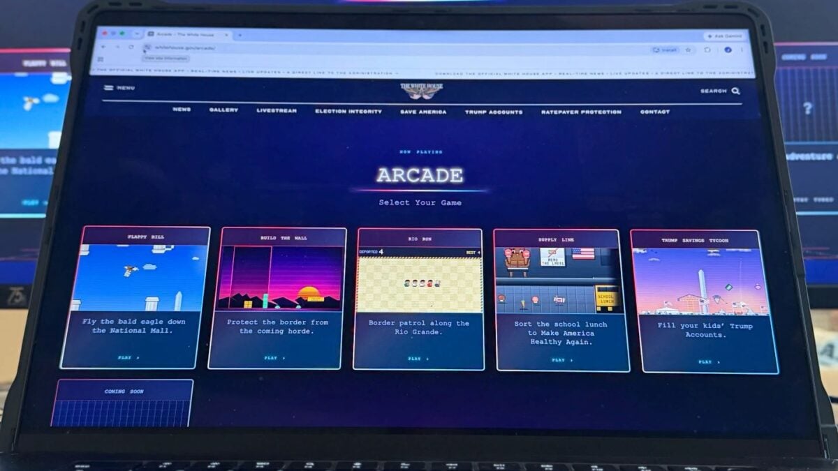 Arcade: Ο Λευκός Οίκος λανσάρει βιντεοπαιχνίδια με θέμα τις απελάσεις – Αντιδράσεις για το ψηφιακό κυνήγι μεταναστών 1 Arcade: Ο Λευκός Οίκος λανσάρει βιντεοπαιχνίδια με θέμα τις απελάσεις – Αντιδράσεις για το ψηφιακό κυνήγι μεταναστών