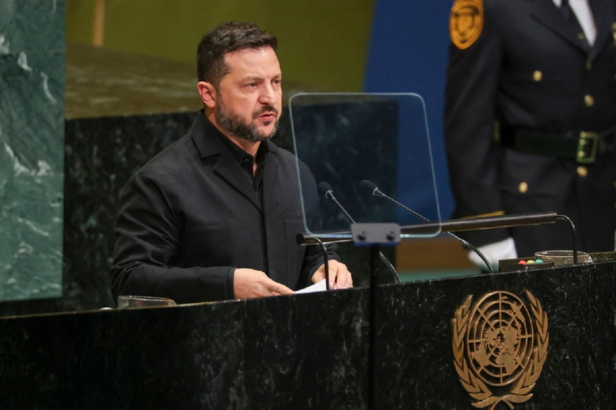 Ζελένσκι από τον ΟΗΕ: «Κάποιος πρέπει να σταματήσει την Ρωσία – Δεν σκοπεύουμε να πεθάνουμε»