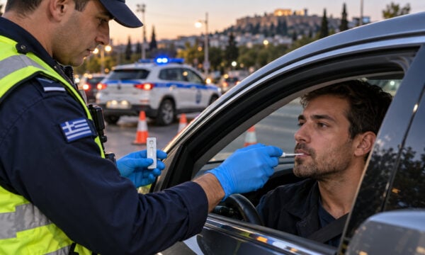 Ναρκοτέστ στους οδηγούς μετά το αλκοτέστ