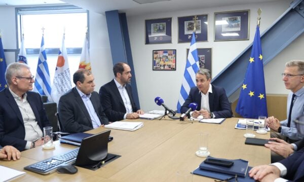 Κυριάκος Μητσοτάκης για τη φρεγάτα «Νέαρχος»: Ημέρα υπερηφάνειας για την πατρίδα και διεύρυνση της αποτρεπτικής ισχύος των Ενόπλων Δυνάμεων