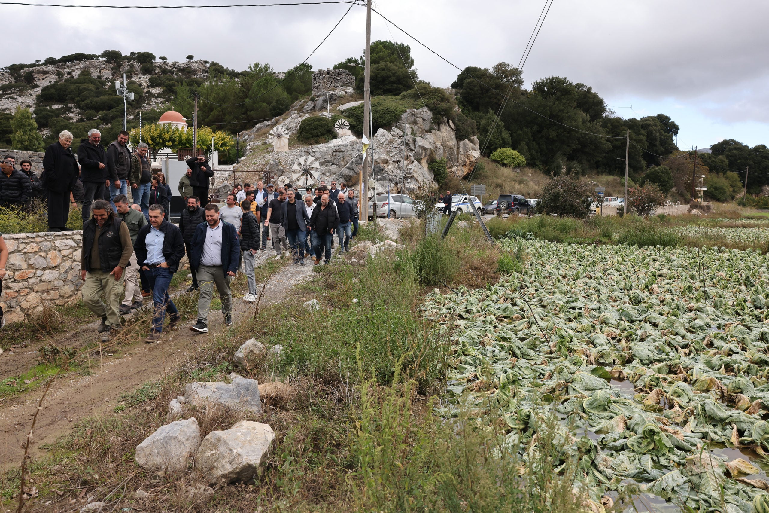 Αλέξης Τσίπρας: «Η Πολιτεία πρέπει να σταθεί δίπλα στους παραγωγούς που επλήγησαν» – Περιοδεία στο Ρέθυμνο 8 Αλέξης Τσίπρας: «Η Πολιτεία πρέπει να σταθεί δίπλα στους παραγωγούς που επλήγησαν» – Περιοδεία στο Ρέθυμνο
