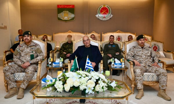 Δένδιας στη Σαουδική Αραβία: Οι Patriot ενισχύουν το κύρος της Ελλάδας – Η περιοχή μας δεν είναι γειτονιά αγγέλων
