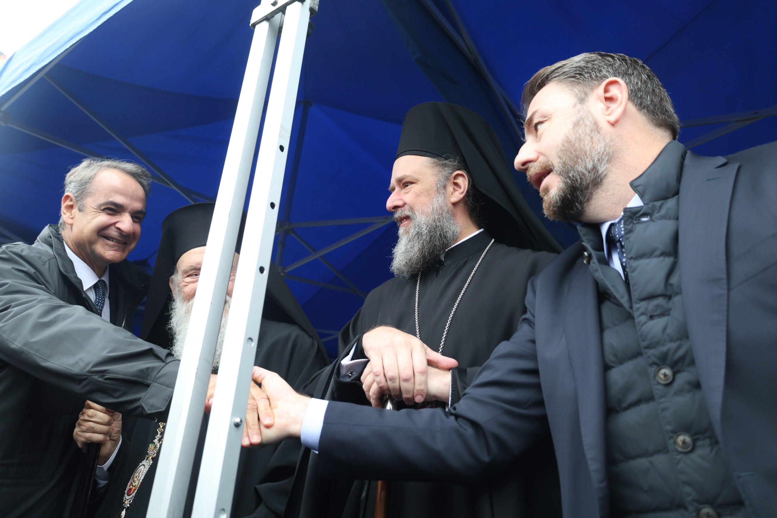 Θεσσαλονίκη: Ο Κυριάκος Μητσοτάκης έφτασε στη μεγάλη στρατιωτική παρέλαση
