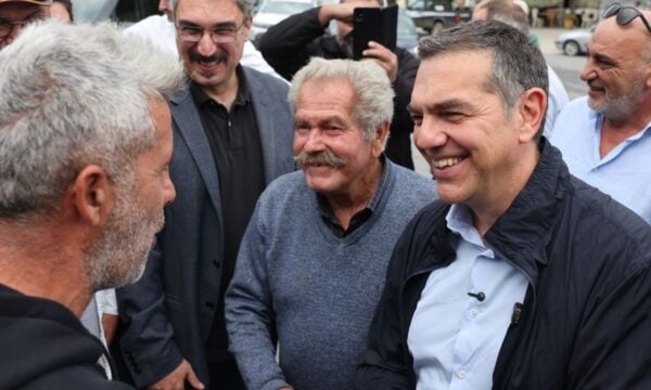 Αλέξης Τσίπρας: «Η Πολιτεία πρέπει να σταθεί δίπλα στους παραγωγούς που επλήγησαν» – Περιοδεία στο Ρέθυμνο