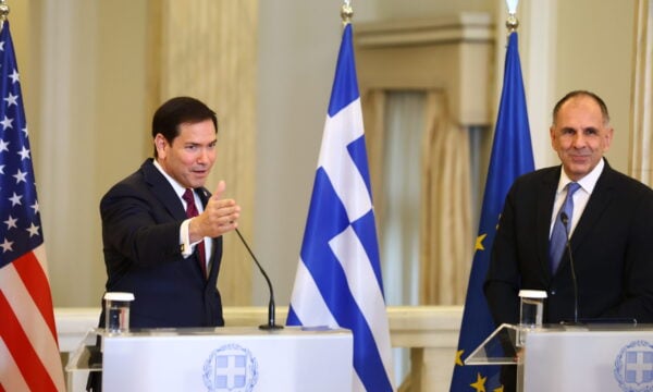Γεραπετρίτης: Η Ελλάδα έχει κομβικό ρόλο σε ενέργεια και άμυνα – Ρούμπιο: Η Ελλάδα είναι σπουδαίος και σταθερός σύμμαχος στο ΝΑΤΟ