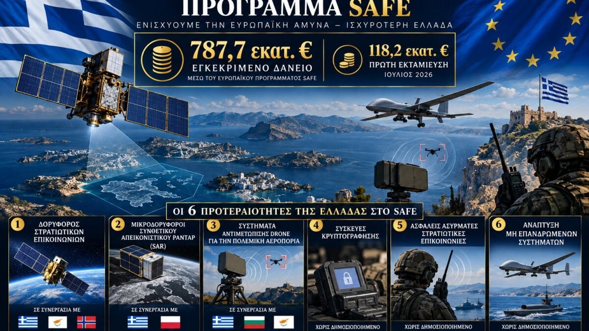 SAFE: Η Ευρωπαϊκή Ένωση το ξανανοίγει για αδιάθετα δάνεια 21,3 δισ. ευρώ – Πιθανή νέα ευκαιρία για την Ελλάδα 1 SAFE: Η Ευρωπαϊκή Ένωση το ξανανοίγει για αδιάθετα δάνεια 21,3 δισ. ευρώ – Πιθανή νέα ευκαιρία για την Ελλάδα