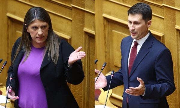 Κωνσταντοπούλου – Χρηστίδης: Σφοδρή σύγκρουση στη Βουλή για τη συνάντηση στην Αθηναϊκή Λέσχη – Δείτε βίντεο