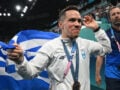 Ο Λευτέρης Πετρούνιας παρέλαβε το ασημένιο μετάλλιο στο παγκόσμιο πρωτάθλημα του Ρότερνταμ