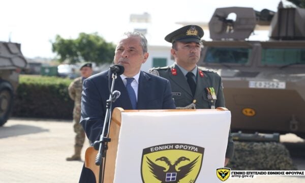 Ελλάδα και Κύπρος: Άρρηκτοι δεσμοί και πλήρης συνεργασία, σύμφωνα με τον υπουργό Άμυνας της Κυπριακής Δημοκρατίας