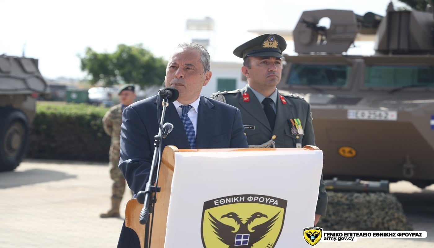 Ελλάδα και Κύπρος: Άρρηκτοι δεσμοί και πλήρης συνεργασία, σύμφωνα με τον υπουργό Άμυνας της Κυπριακής Δημοκρατίας