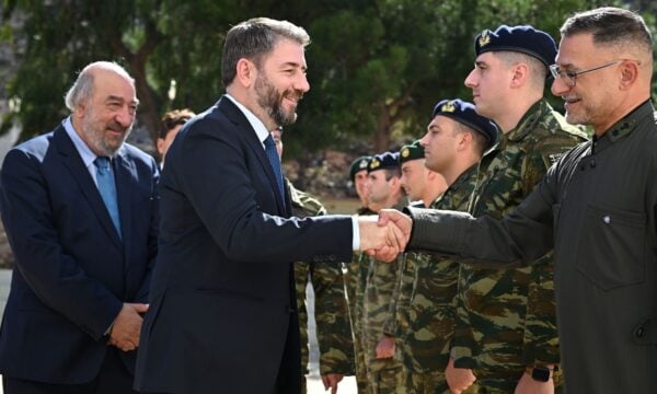 Νίκος Ανδρουλάκης στο Καστελλόριζο: Αδιαπραγμάτευτα τα κυριαρχικά μας δικαιώματα στο Αιγαίο και στην Ανατολική Μεσόγειο
