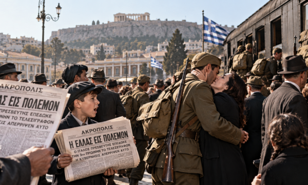 Το πρώτο πρωινό του πολέμου στην Αθήνα, στις 28 Οκτωβρίου 1940