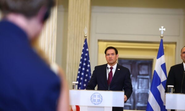 Μάρκο Ρούμπιο: Η Ελλάδα κόμβος ενέργειας και ασφάλειας για περισσότερες αμερικανικές εξαγωγές αερίου στην Ευρώπη