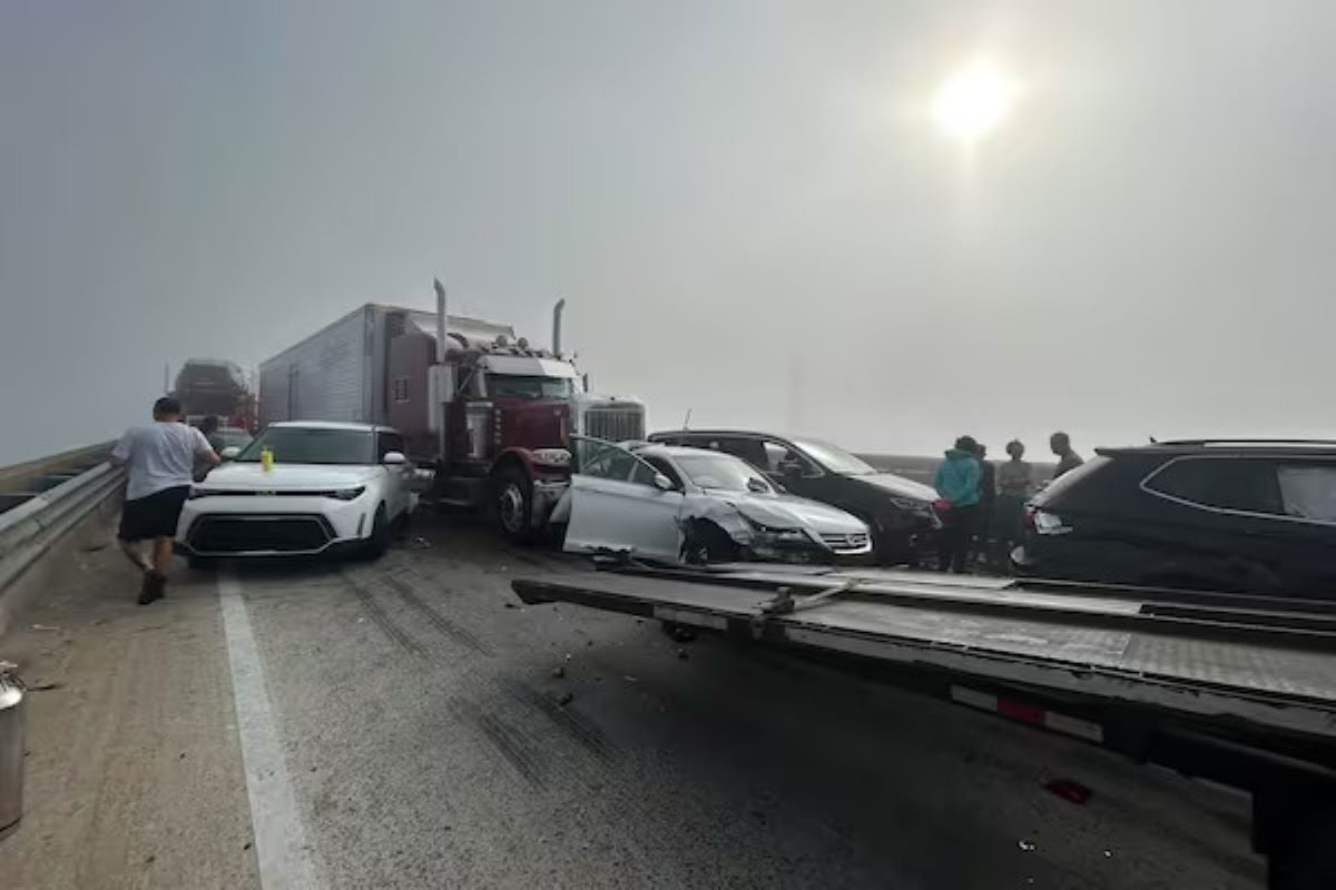 Νότια Καρολίνα: Καραμπόλα 69 οχημάτων στον I-95 λόγω πυκνής ομίχλης – ΒΙΝΤΕΟ
