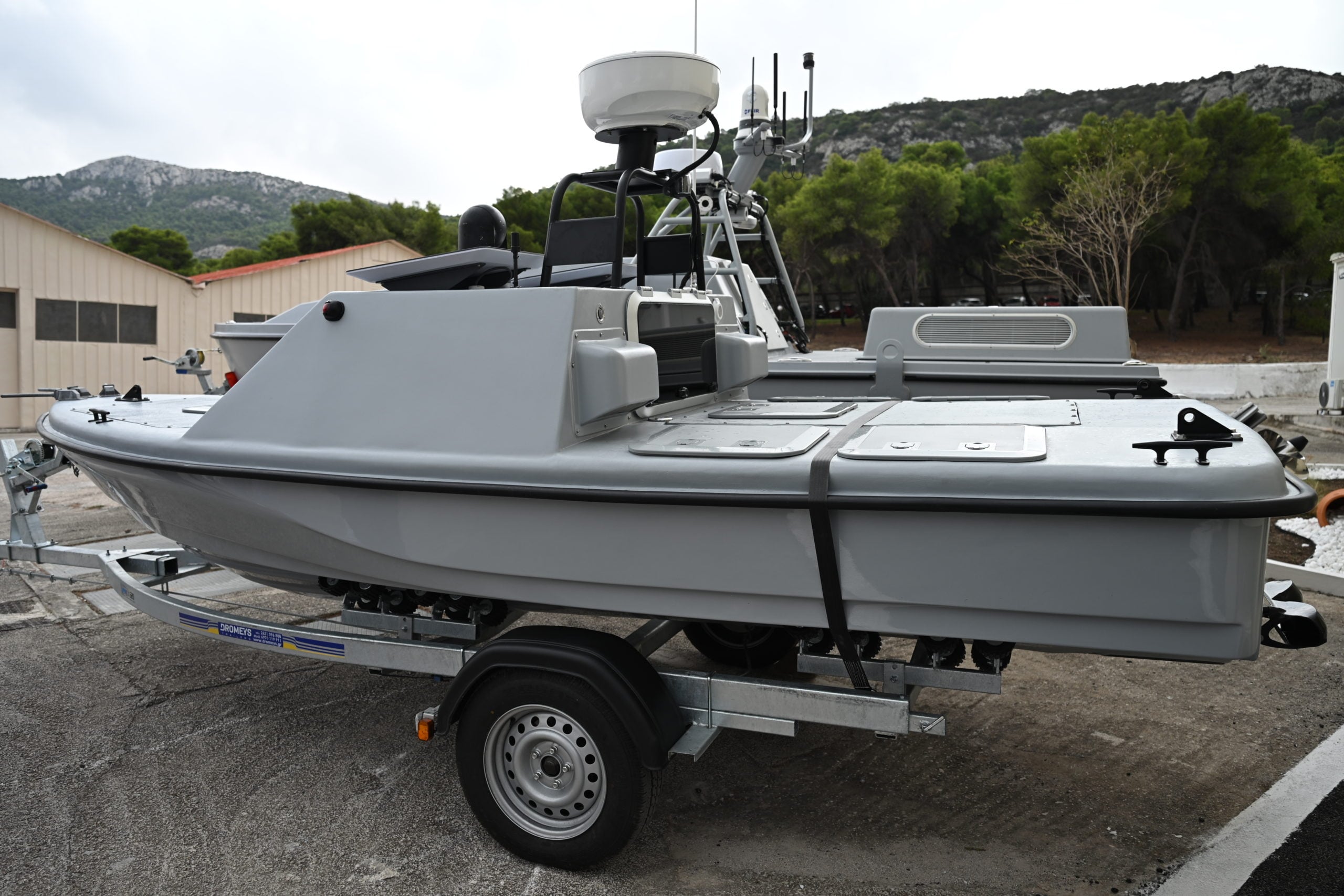 USV «Πυρπολητής»: Το Πολεμικό Ναυτικό αποκαλύπτει το άκρως απόρρητο σχέδιο – Τα χαρακτηριστικά του drone καμικάζι με τα εκρηκτικά 12 USV «Πυρπολητής»