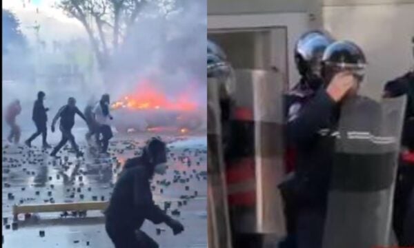Αλβανία: Πεδίο μάχης τα Τίρανα για 6η ημέρα – Βίαιες συγκρούσεις στις κινητοποιήσεις που άρχισαν με τραγούδια και τύμπανα – ΒΙΝΤΕΟ