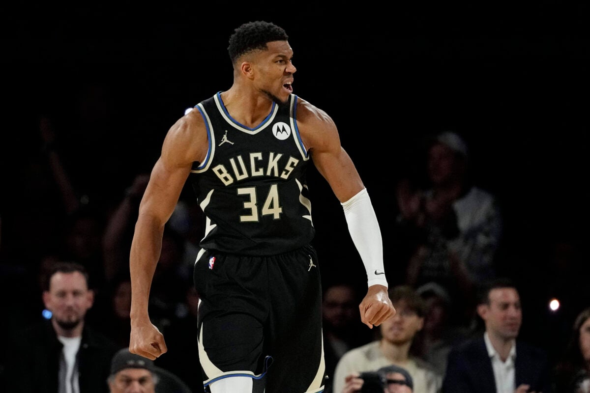 Γιάννης Αντετοκούνμπο: Ιστορικό triple double στη νίκη των Χιτ με 145-125 επί των Πέισερς για το NBA Cup