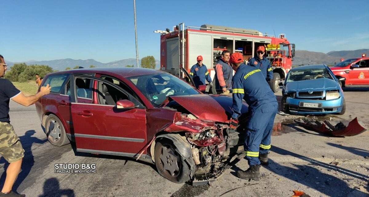 Αργολίδα: Τέσσερις τραυματίες, ανάμεσά τους νήπιο, σε σφοδρή σύγκρουση αυτοκινήτων – Στο νοσοκομείο