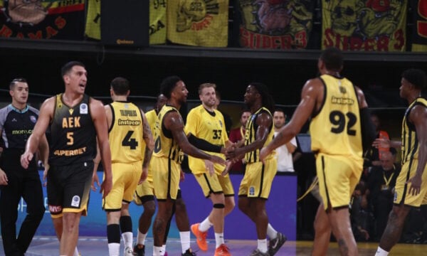 Άρης – ΑΕΚ 88-58: Κυριάρχησε με τον Μόργκαν στη Θεσσαλονίκη και πανηγύρισε την πρώτη του φετινή νίκη στη GBL