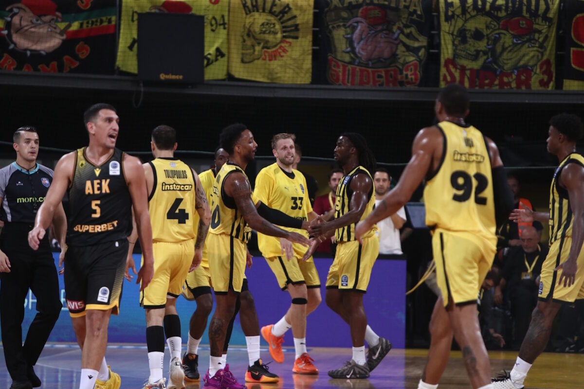 Άρης – ΑΕΚ 88-58: Κυριάρχησε με τον Μόργκαν στη Θεσσαλονίκη και πανηγύρισε την πρώτη του φετινή νίκη στη GBL