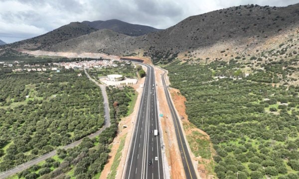 ΒΟΑΚ: Στην κυκλοφορία τα πρώτα 10 χλμ. στο τμήμα Νεάπολη-Άγιος Νικόλαος από την AKTOR