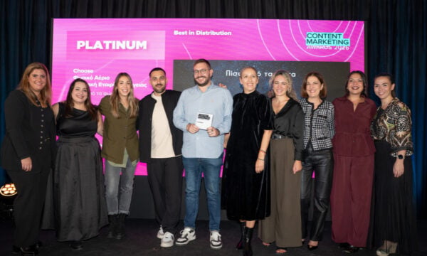Choose: Τρεις διακρίσεις στα Content Marketing Awards για την καμπάνια «Πίσω από τα Φώτα» – Platinum, Gold και Silver