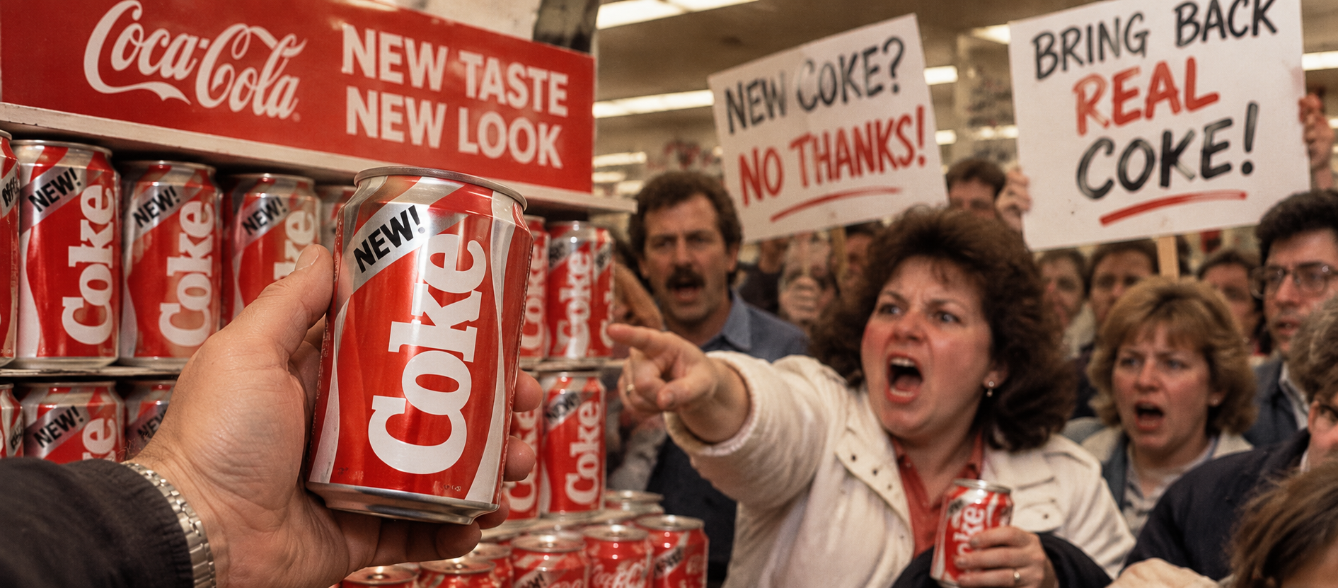 Coca-Cola: Η μέρα που άλλαξε τη συνταγή και εξόργισε την Αμερική