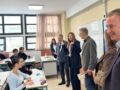 Στο Ωνάσειο Γυμνάσιο και Λύκειο Κολωνού βρέθηκαν Ζαχαράκη, Σκέρτσος και Παπαδημητρίου