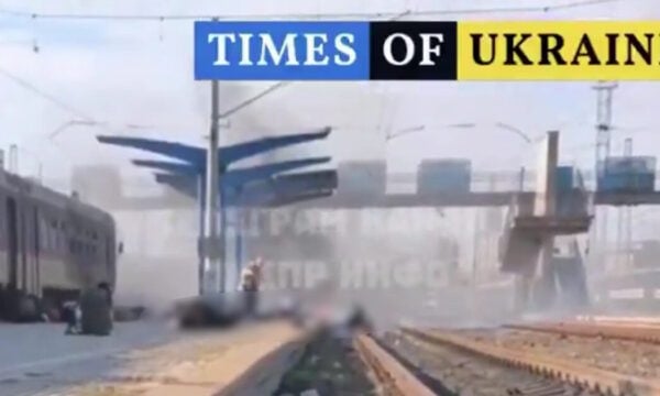 Ντνίπρο: Νεκροί από ρωσική επίθεση με drone σε σιδηροδρομικό σταθμό