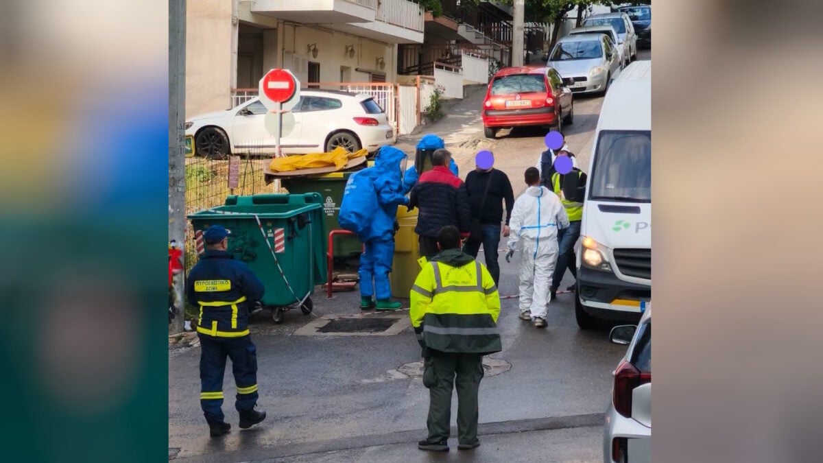 Άγιος Δημήτριος: Υδρόθειο στο δοχείο που βρέθηκε σε κάδο σκουπιδιών – Συνελήφθη ιδιοκτήτης εταιρείας καθαρισμού 3 Άγιος Δημήτριος: Υδρόθειο στο δοχείο που βρέθηκε σε κάδο σκουπιδιών – Συνελήφθη ιδιοκτήτης εταιρείας καθαρισμού