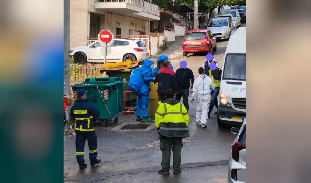 Άγιος Δημήτριος: Υδρόθειο στο δοχείο που βρέθηκε σε κάδο σκουπιδιών – Συνελήφθη ιδιοκτήτης εταιρείας καθαρισμού