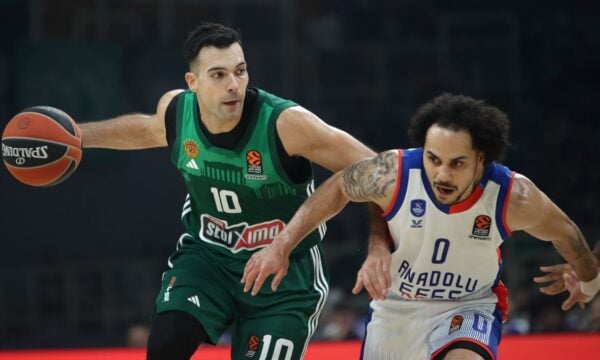Χωρίς Κώστα Σλούκα και Νίκο Ρογκαβόπουλο ο Παναθηναϊκός απέναντι στην Εφές