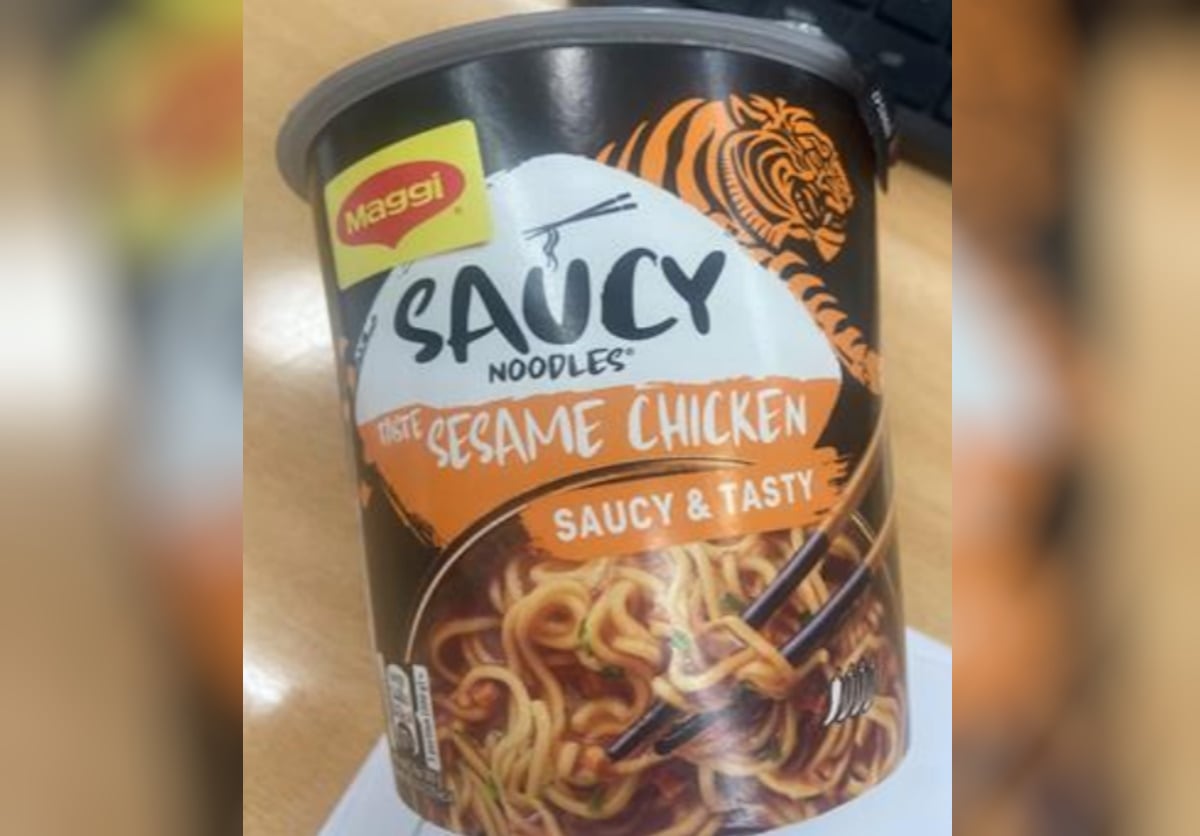 ΕΦΕΤ: Ανακαλείται παρτίδα MAGGI Saucy Noodles Sesame Chicken – Προειδοποίηση για όσους έχουν αλλεργίες