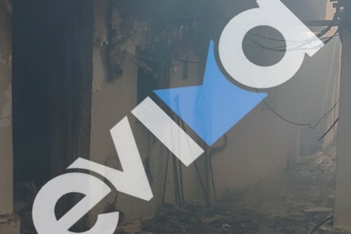 Φωτιά στην Εύβοια: Η Ιερά Μονή Τιμίου Προδρόμου «τυλίχτηκε» στις φλόγες και κάηκε το κουζινάκι