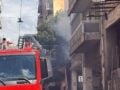Φωτιά σε κατάστημα στην οδό Μενάνδρου στο κέντρο της Αθήνας