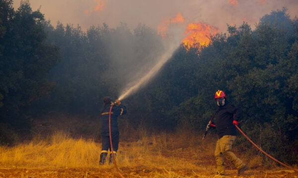 Κεφαλονιά: Φωτιά σε δασική έκταση στα Μεταξάτα – Στο σημείο τρία εναέρια μέσα