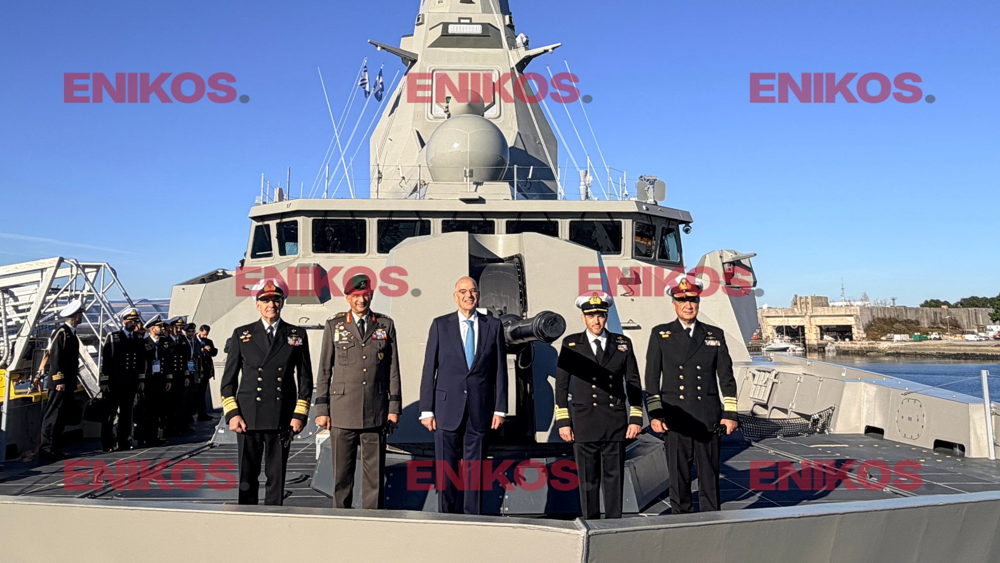 «Νέαρχος»: Η ελληνική σημαία κυματίζει στη δεύτερη φρεγάτα FDI Belharra στη Γαλλία 20 φρεγάτα Belharra «Νέαρχος», Νίκος Δένδιας