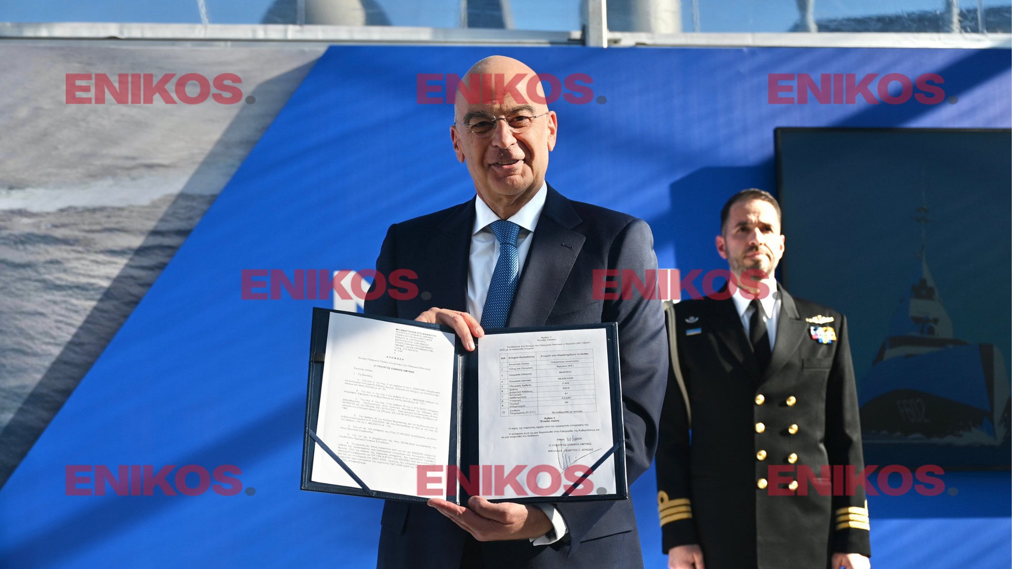 φρεγάτα Belharra «Νέαρχος», Νίκος Δένδιας
